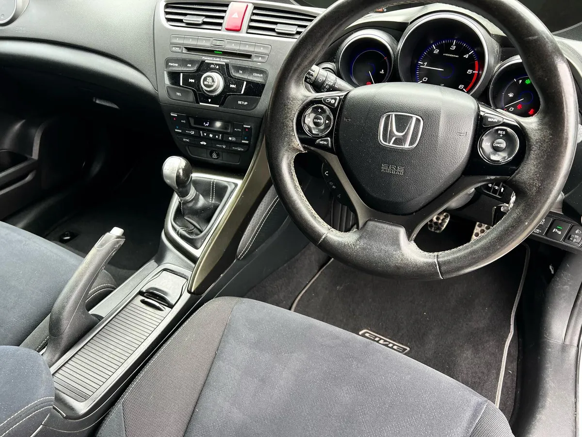 Honda Civic 2014 1.6 Diesel Sport new nct 4/26 tax - Image 4