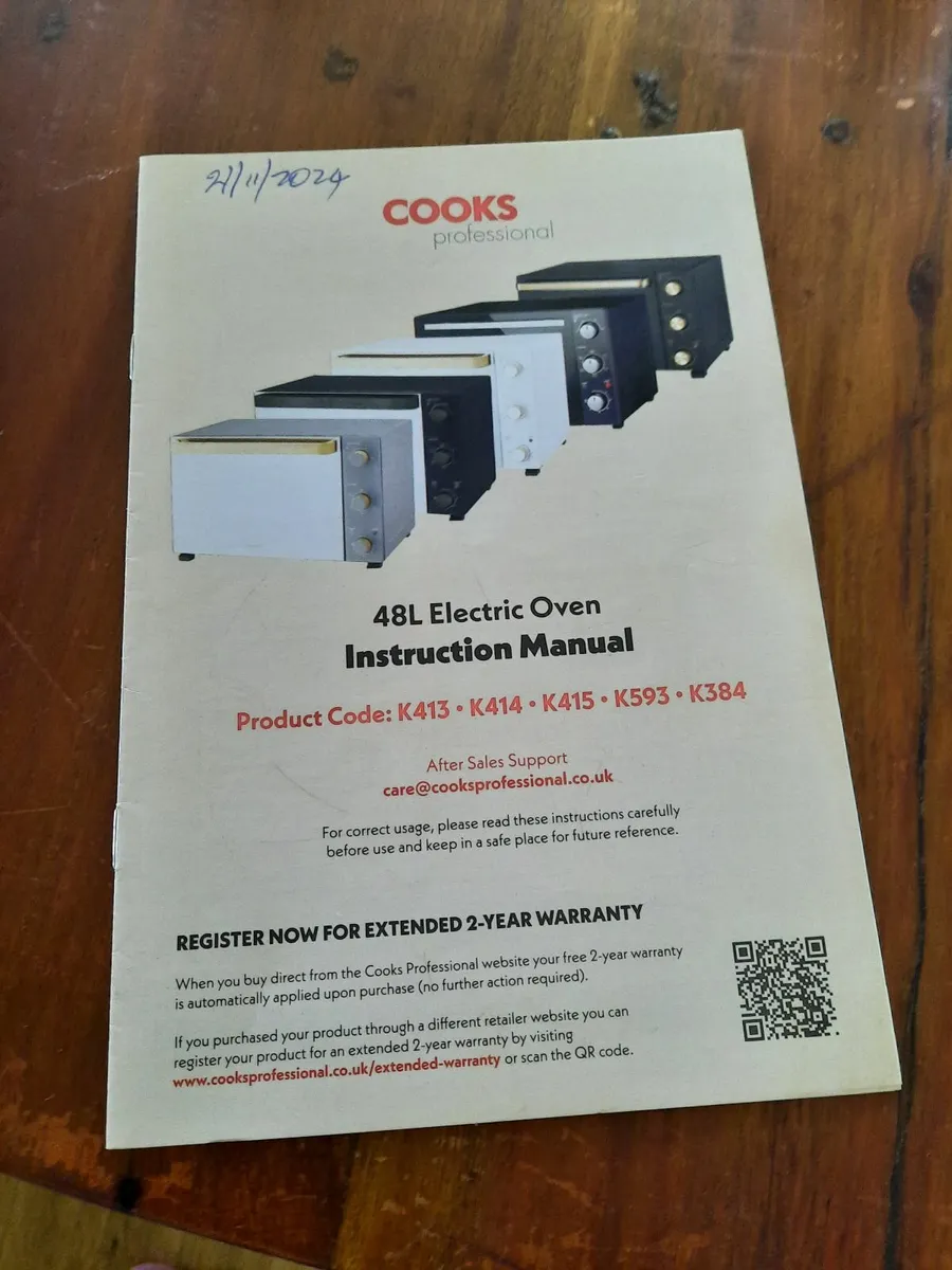 Countertop electric oven. Cooks 48L - Image 3