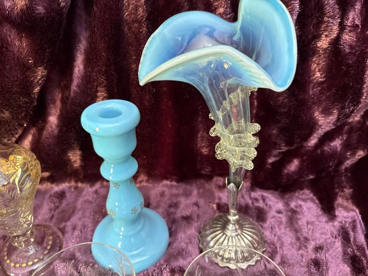 JOB LOT ASSORTED VINTAGE GLASSWARE - Image 3
