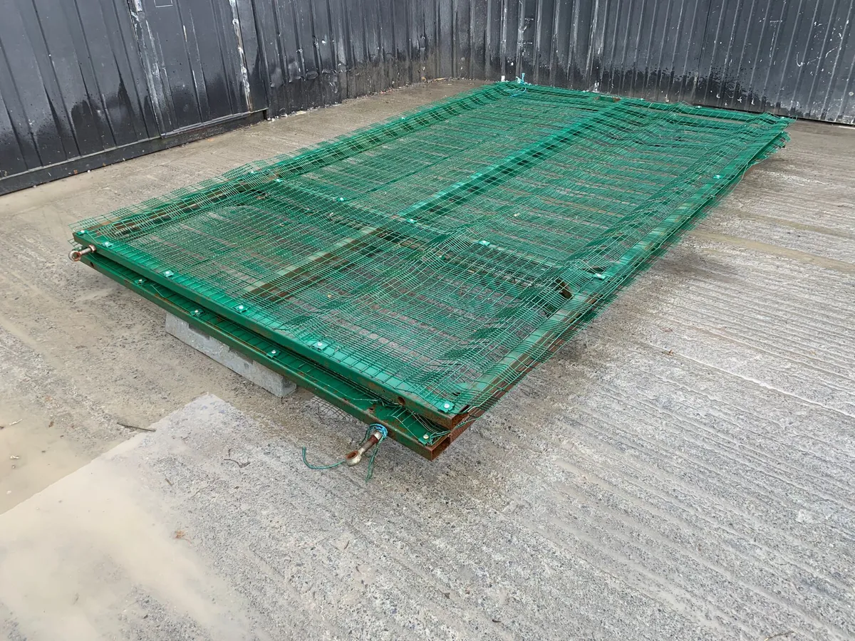 Heavy-Duty Site Entrance Gate – 13ft x 8ft - Image 1