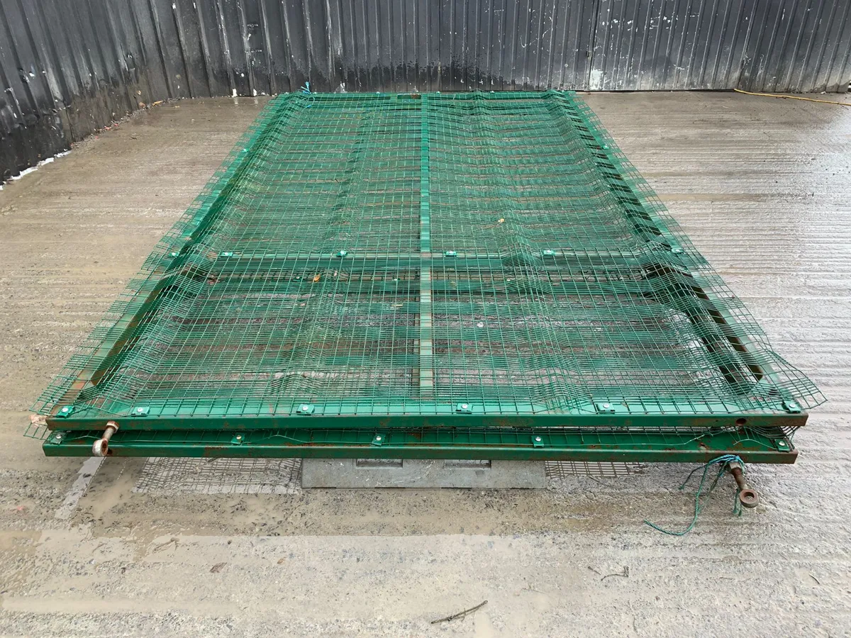 Heavy-Duty Site Entrance Gate – 13ft x 8ft - Image 2