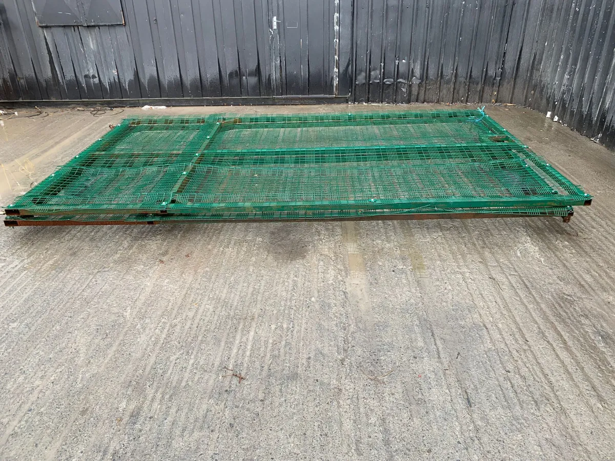 Heavy-Duty Site Entrance Gate – 13ft x 8ft - Image 3