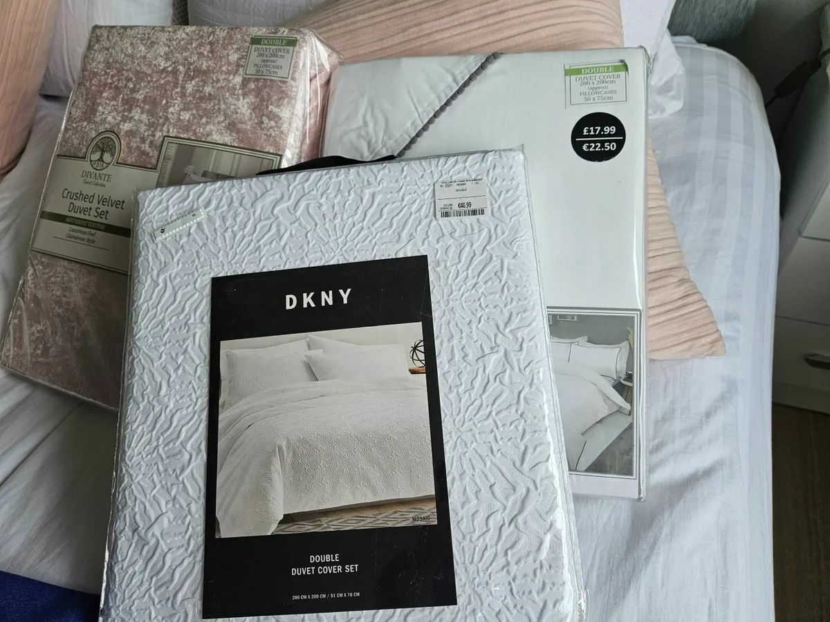 3 xDouble duvet covers (still in packaging) - Image 2