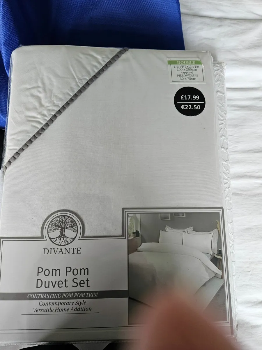 3 xDouble duvet covers (still in packaging) - Image 4
