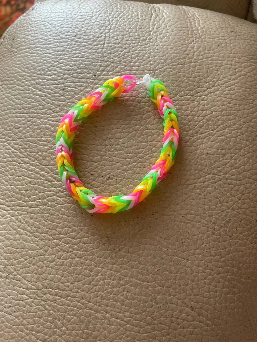 Collection of loom band bracelets - Image 2