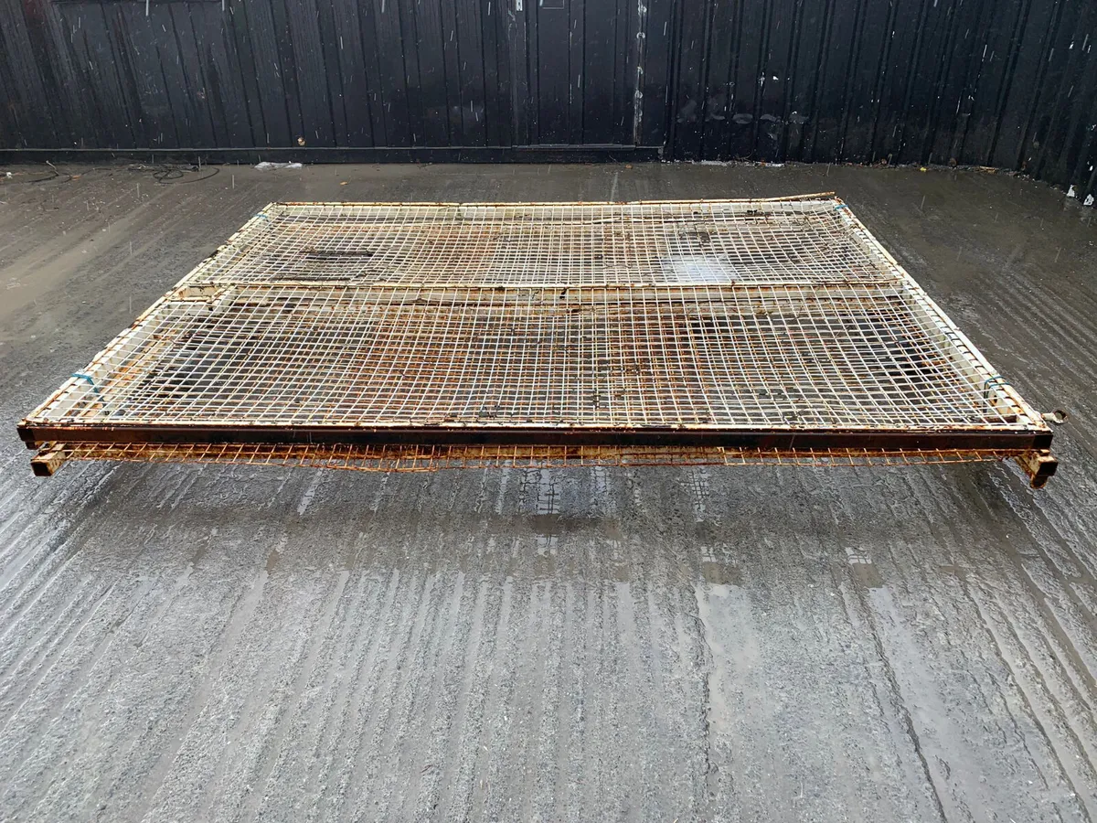 10ft x 8ft Site Entrance Gate – Heavy Duty Mesh - Image 3