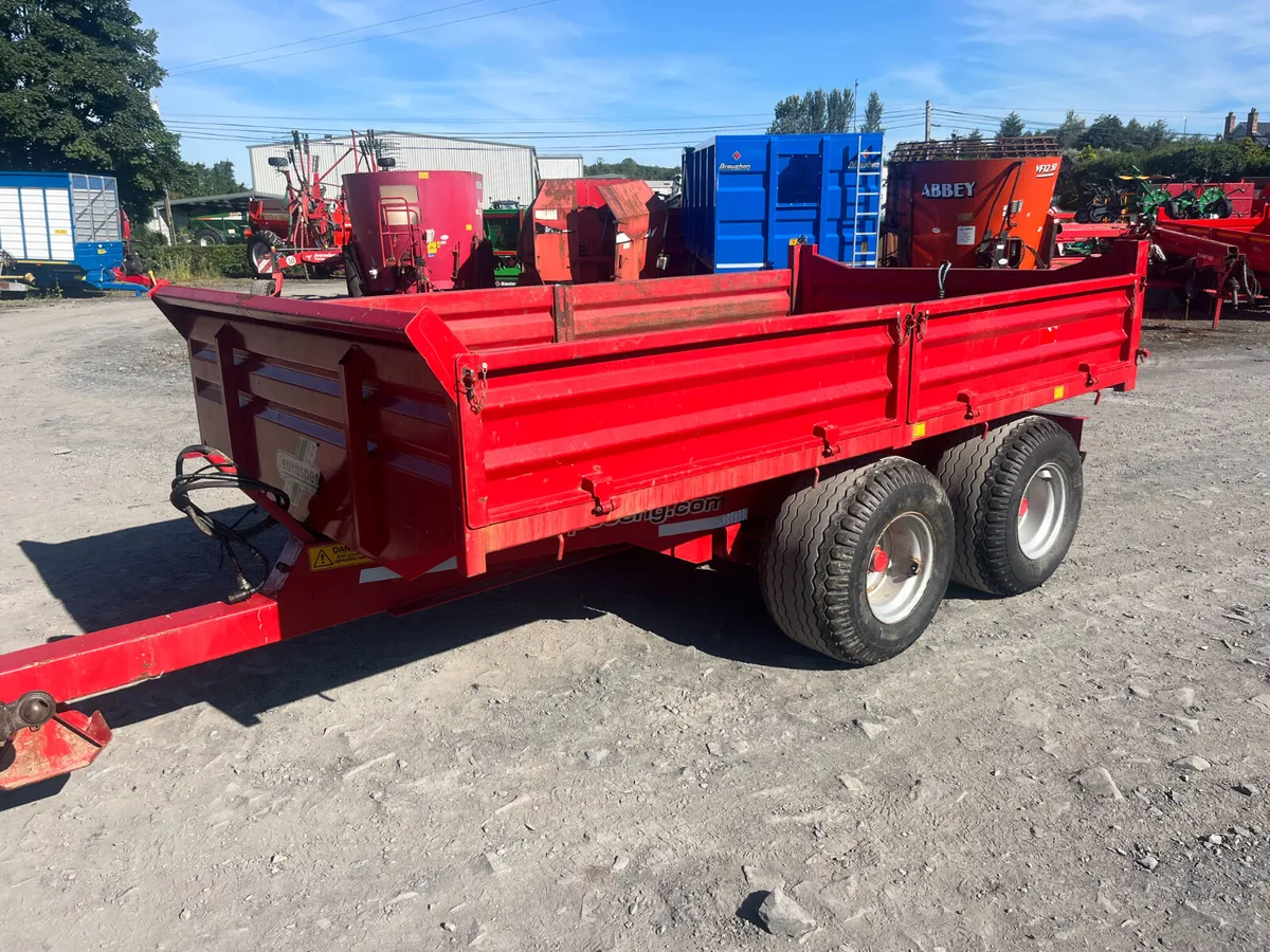 Eurospec 13x7'6 Dropside Tipping Trailer - Image 1