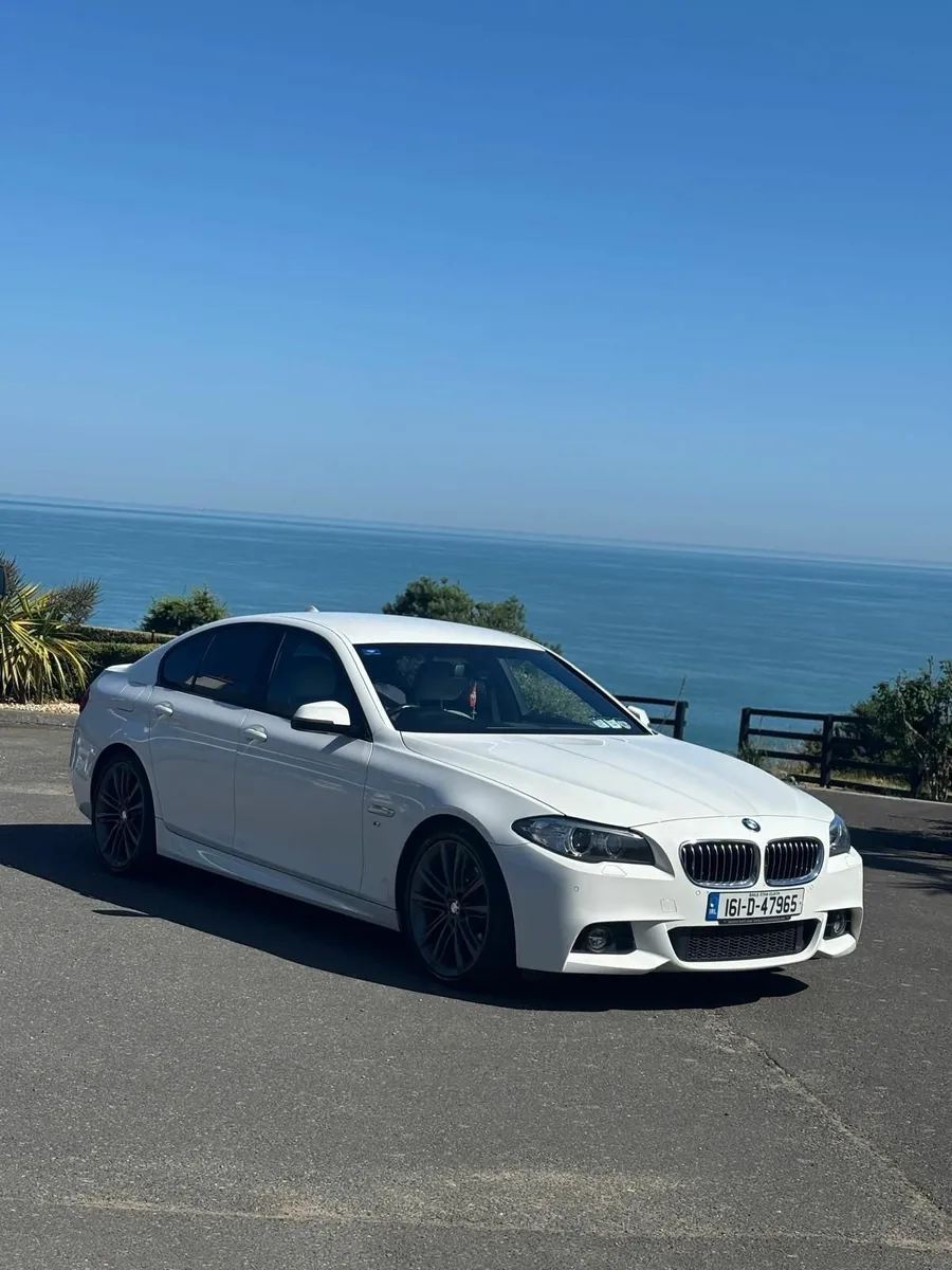 BMW 520D F10 MSPORT 4DR WHITE AUTOMATIC - Image 1