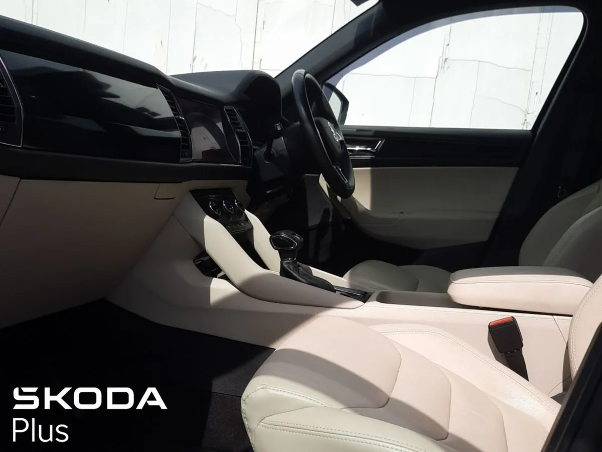 Skoda Kodiaq  top Spec - Beige Leather - Auto - Image 3