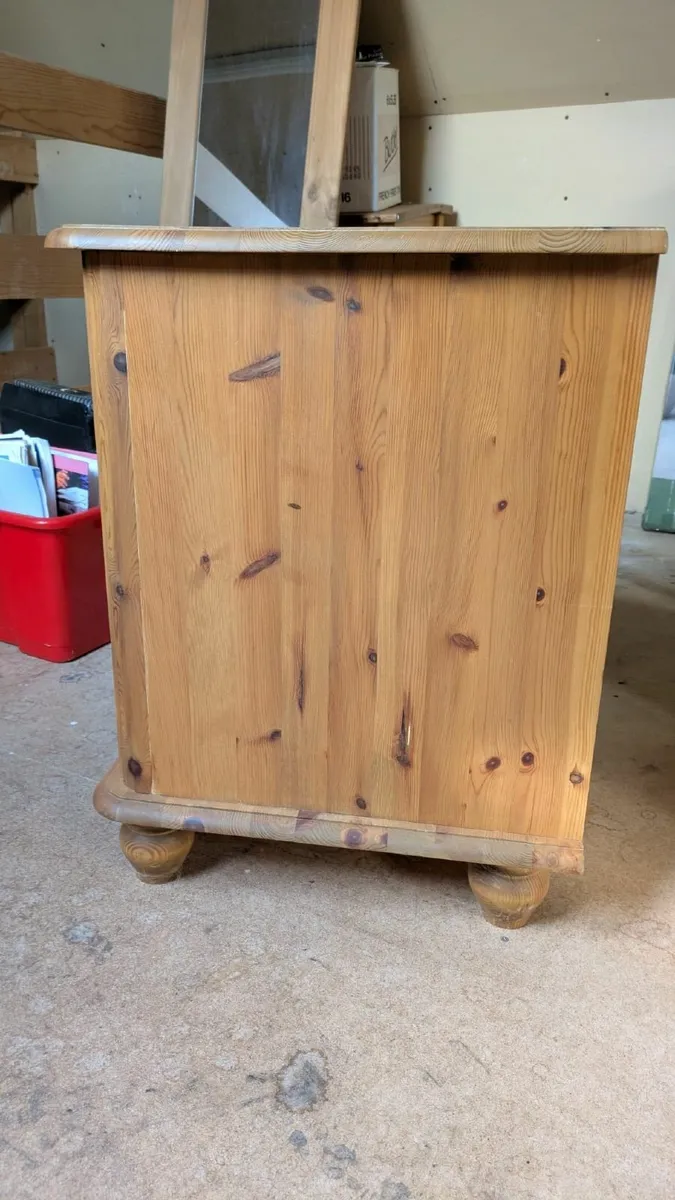 Bedside table with drawers (collection only) - Image 4