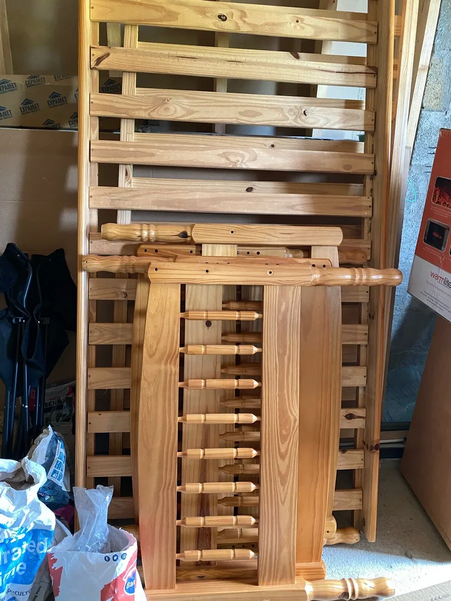 2 single bed frames