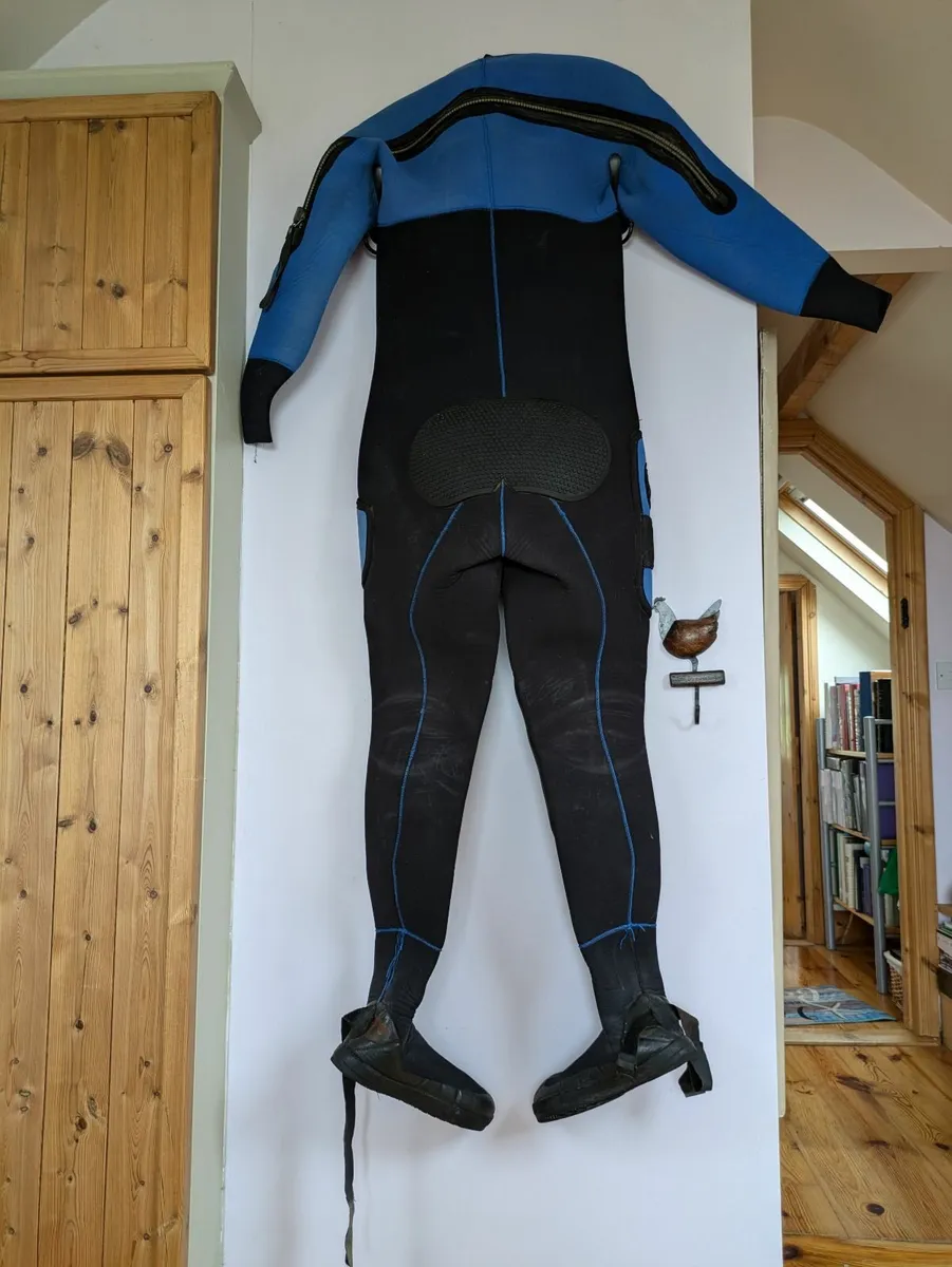 Women's Otter Neoprene Scuba Drysuit Size 12 - Image 1