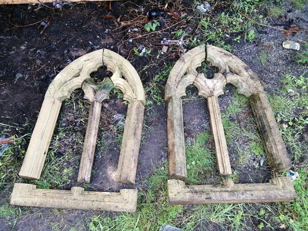 gothic archway windows