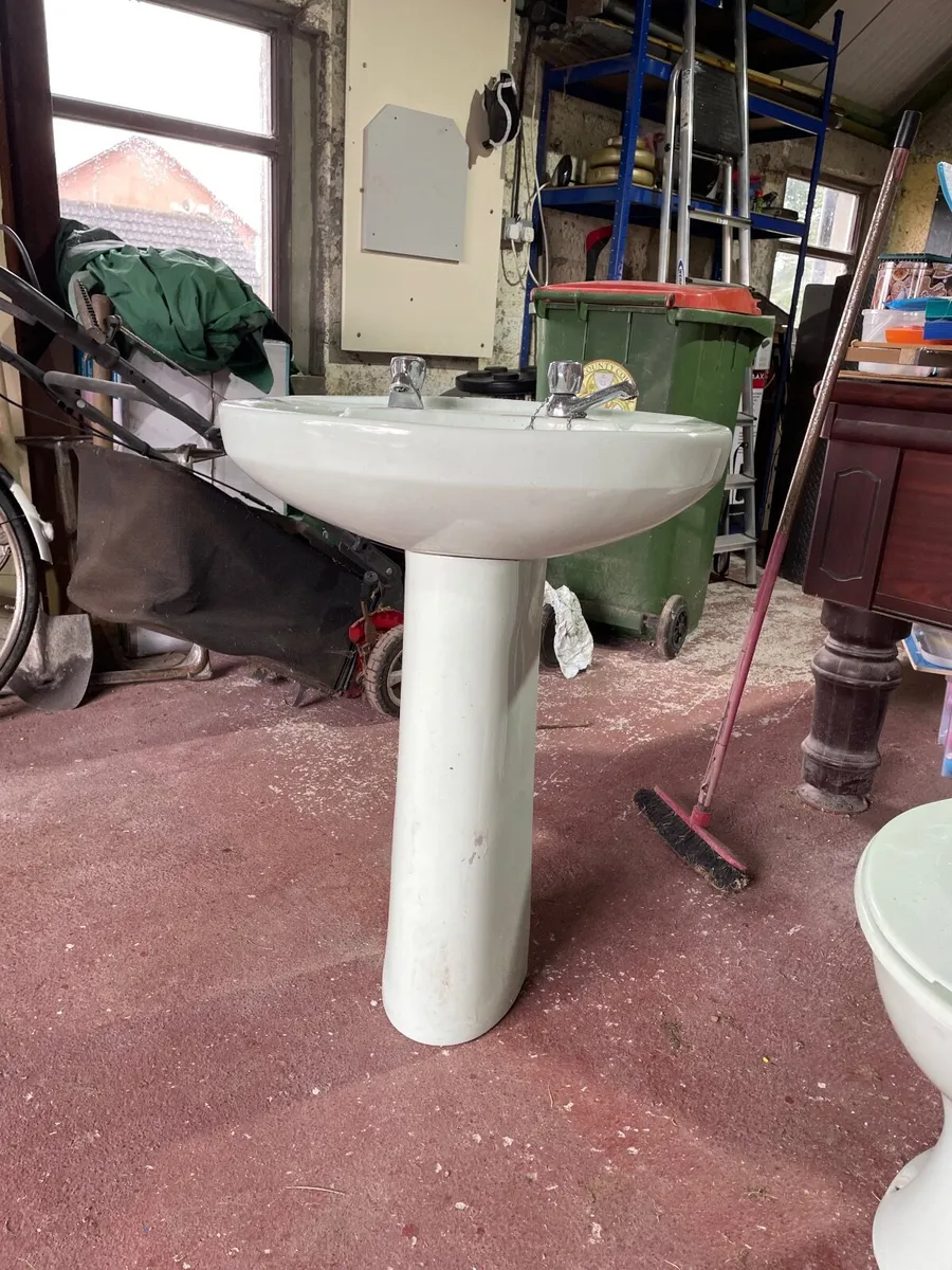 Toilet, Cistern and WH basin for sale - Image 1