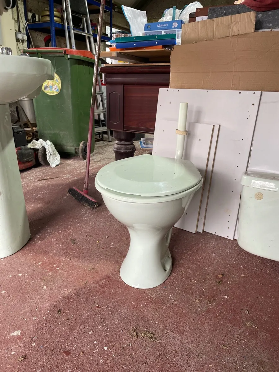 Toilet, Cistern and WH basin for sale - Image 2