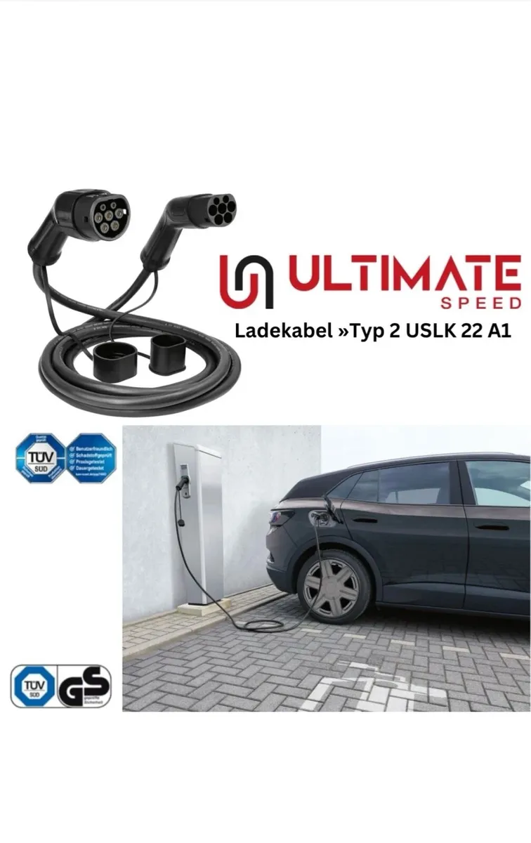 Electric vehicle charging cable - Image 1