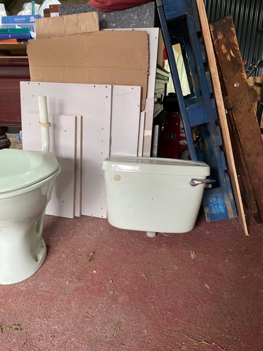 Toilet, Cistern and WH basin for sale - Image 3