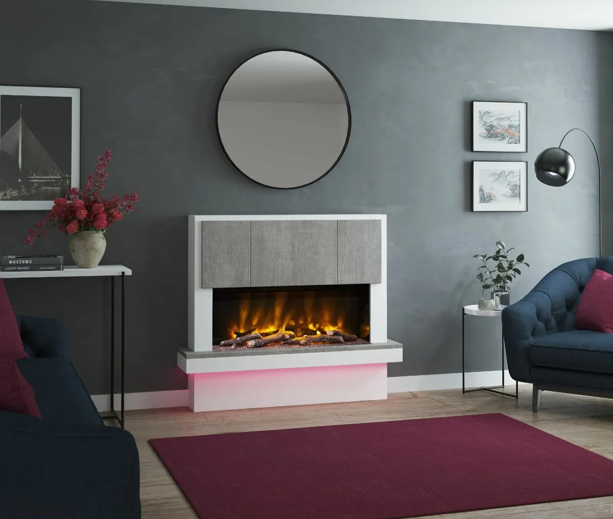 CASELLI PRYZM Electric Fireplace suite - Image 3