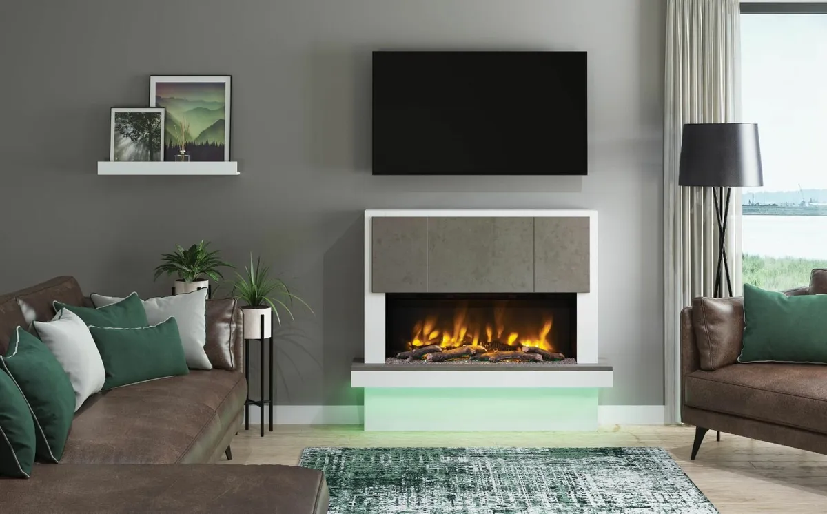 CASELLI PRYZM Electric Fireplace suite - Image 4