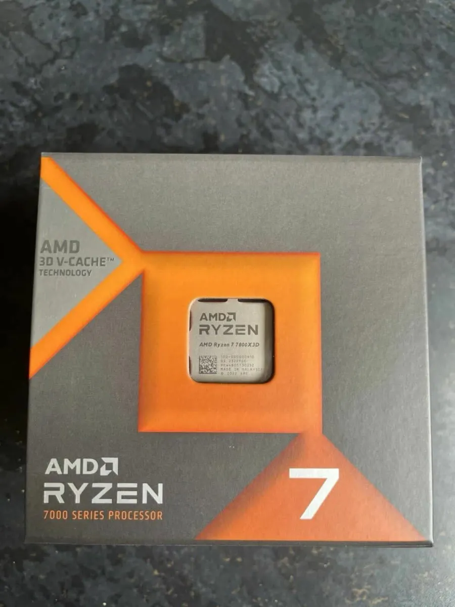 AMD Ryzen 7 7800X3D 5GHz 8-Core Processor AM5 - Image 1