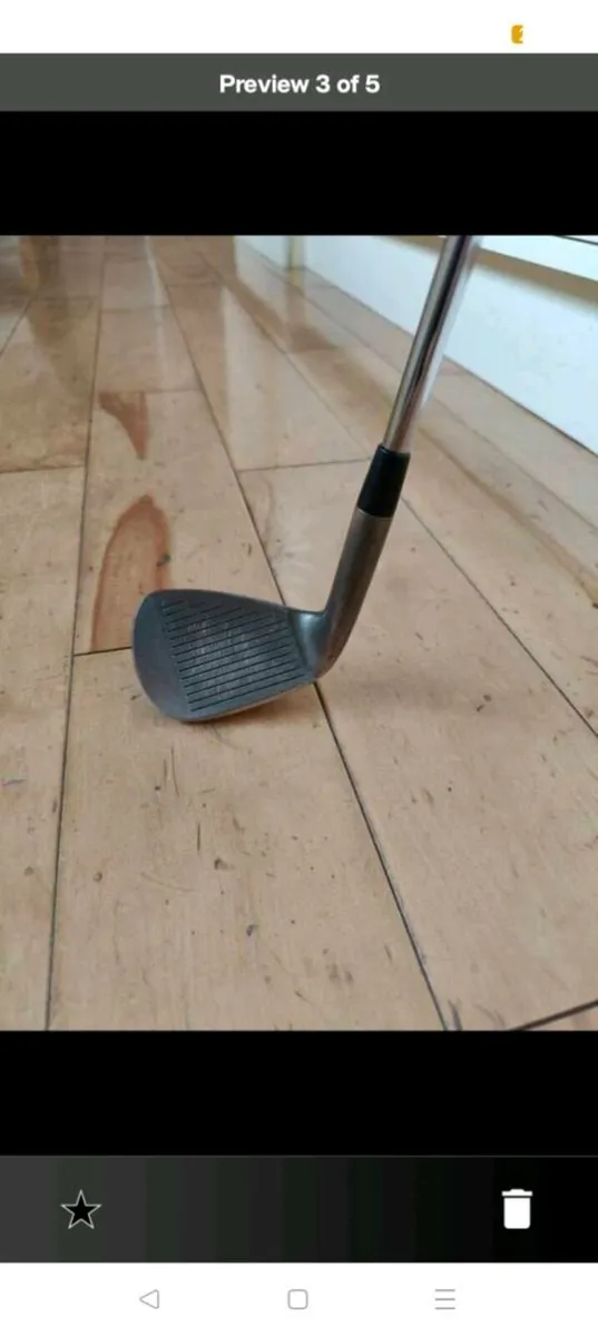 Mizuno 48.8 copper gap wedge - Image 2