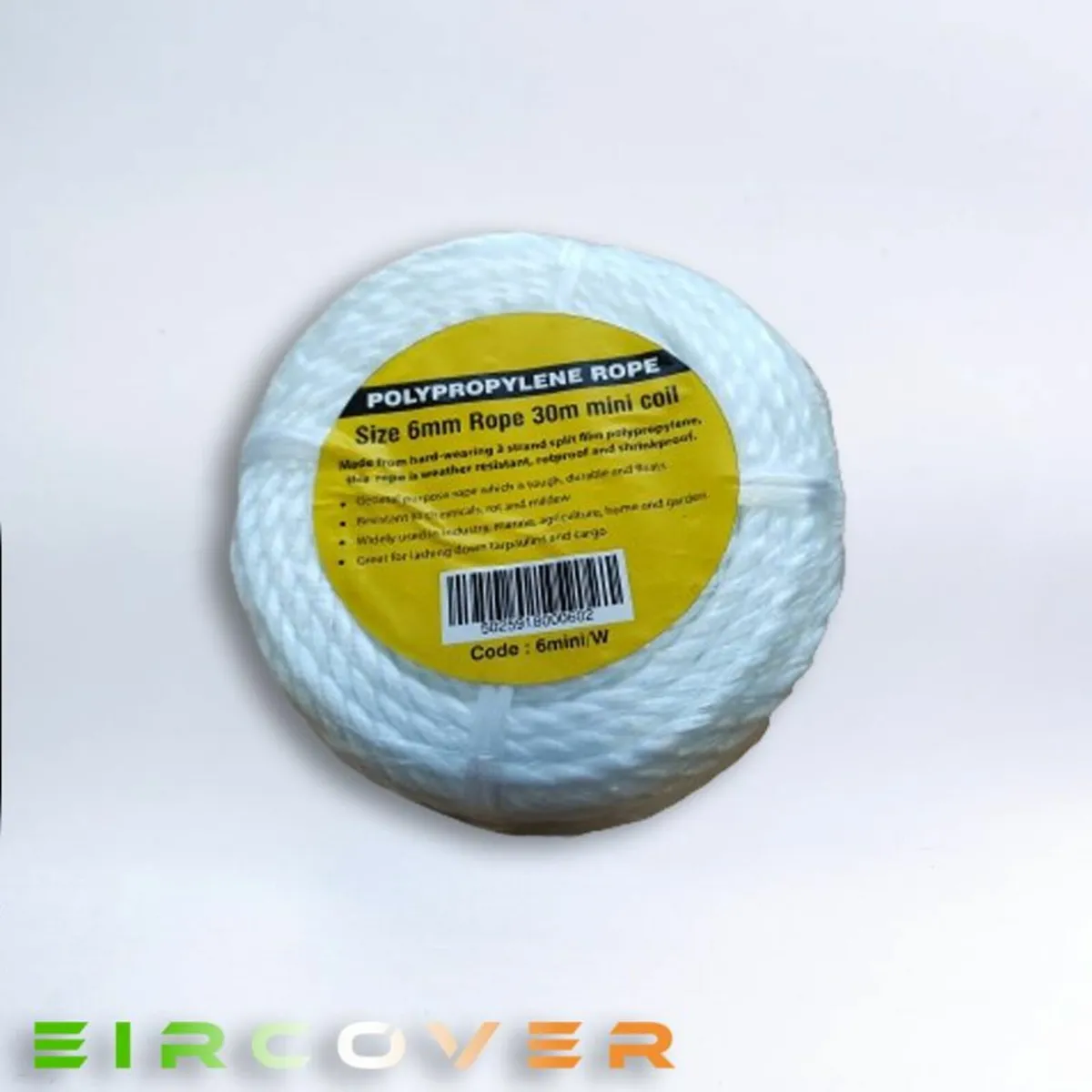 General Purpose Rope - 6mm / 30M - White - Image 1