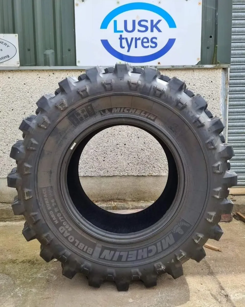 460/70R24 Loader Tyres - Michelin Bibload - Image 1