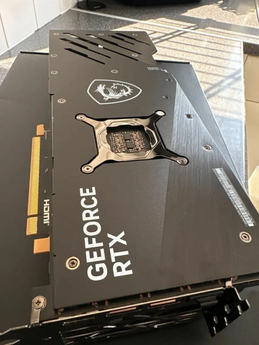 Msi 4080 super gaming x trio. Excellent condition. - Image 2