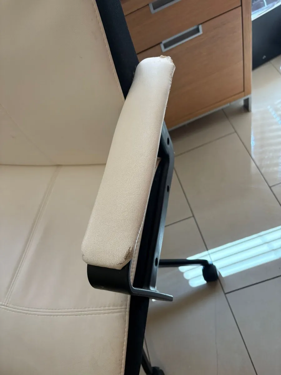 Black & White Office Chair - Image 3