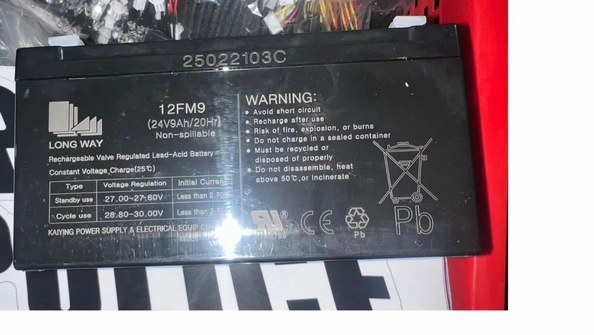 24V 9AH Battery