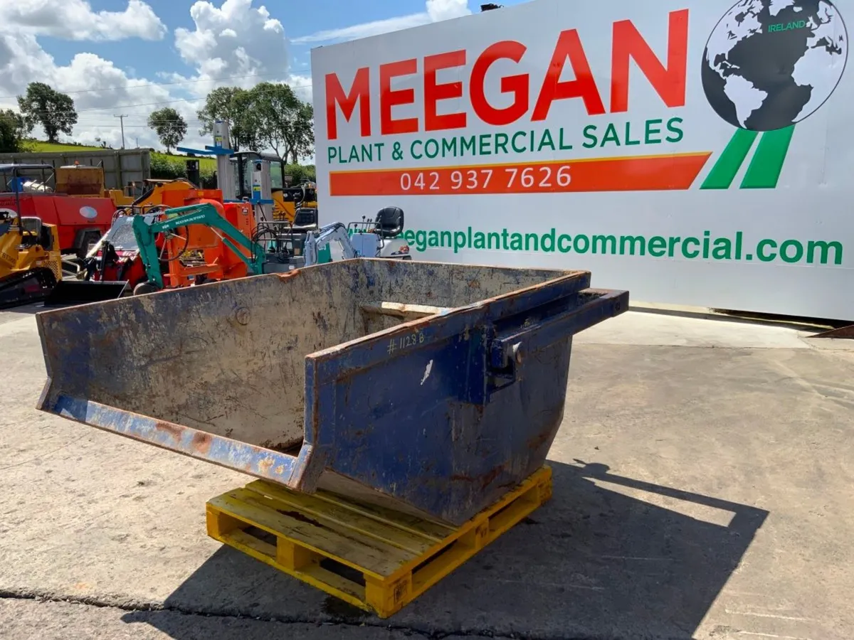 CONQUIP SELF TIPPING CRANE / BOAT SKIP.....1128b. - Image 2