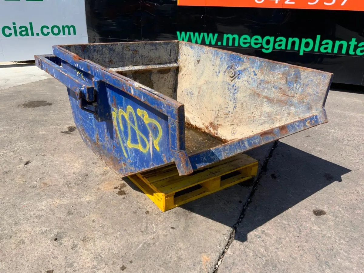 CONQUIP SELF TIPPING CRANE / BOAT SKIP.....1128b. - Image 3