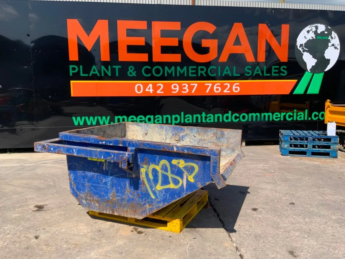 CONQUIP SELF TIPPING CRANE / BOAT SKIP.....1128b. - Image 1