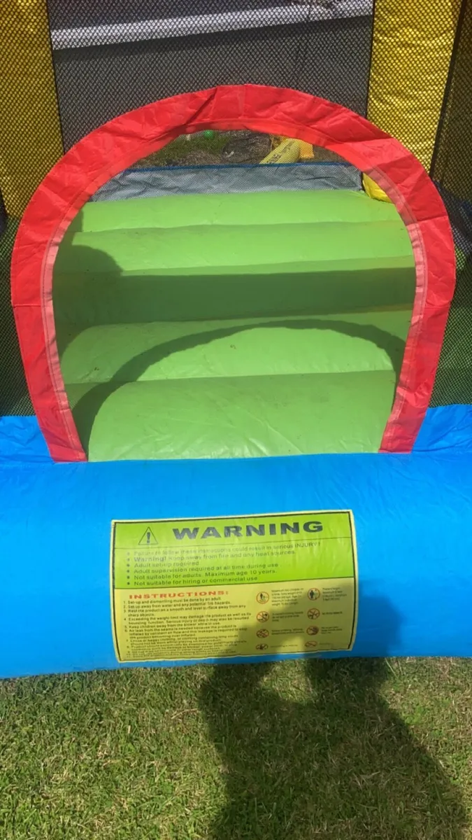 Toddler bouncy castle, toddler swing - Image 2