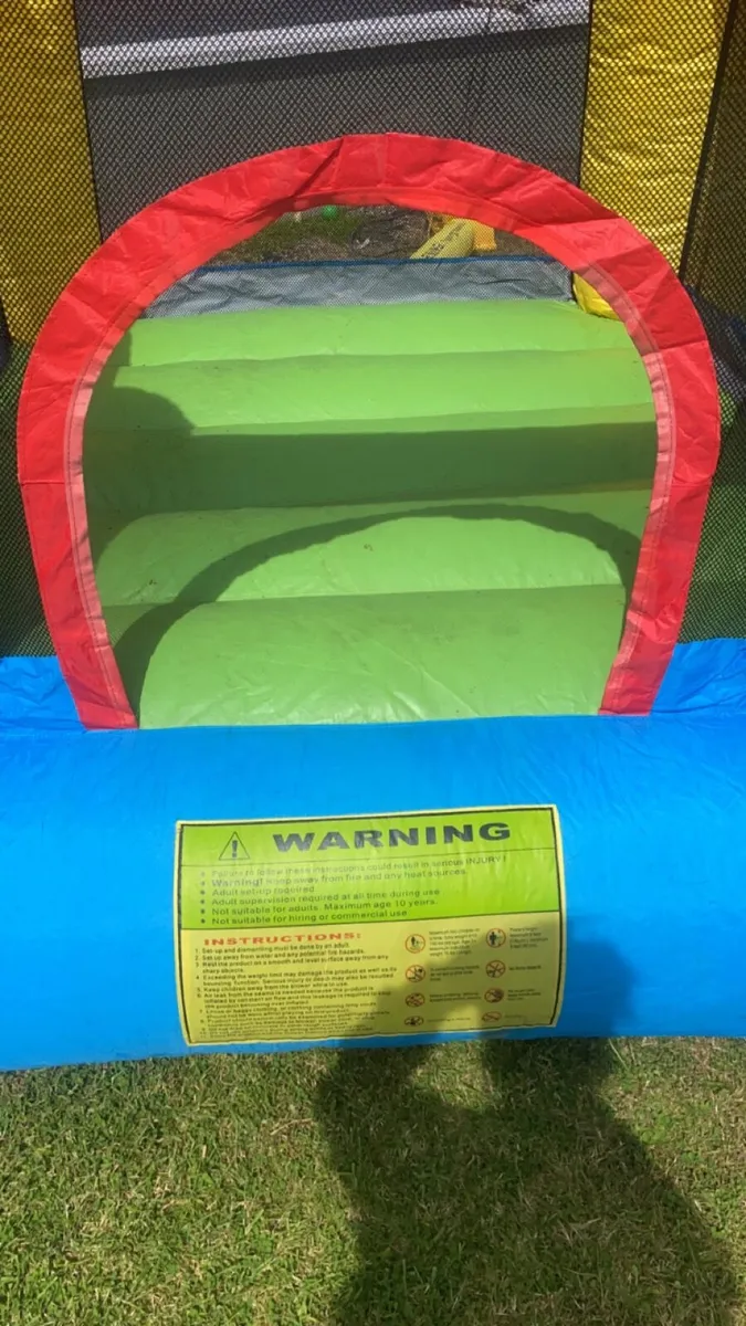 Toddler bouncy castle, toddler swing - Image 3