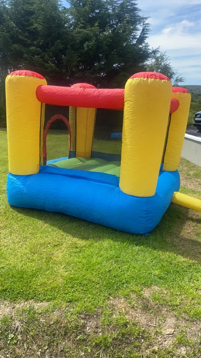 Toddler bouncy castle, toddler swing - Image 1