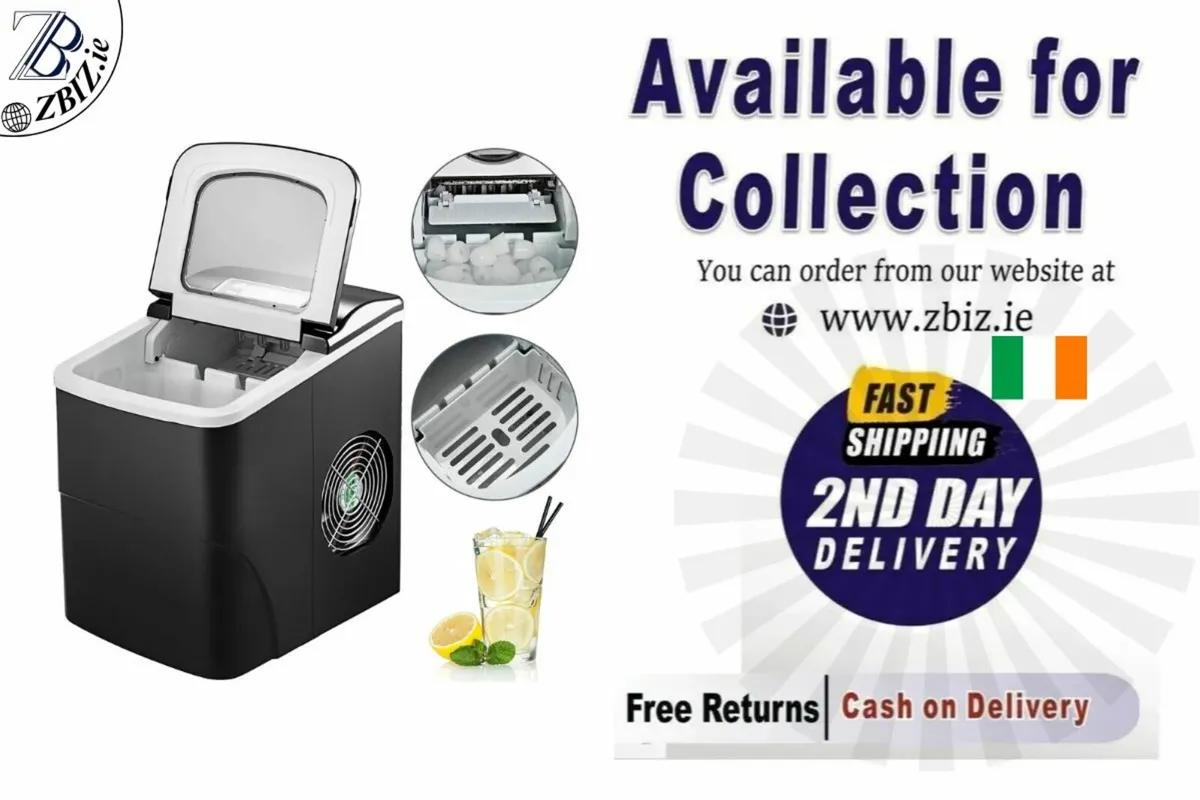 Ice Cube Maker Machine Automatic for Home & Office - Image 1