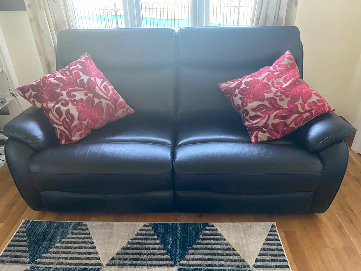 Leather Sofa - Image 1