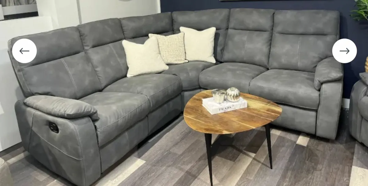 Reclining Corner Sofa - Image 1