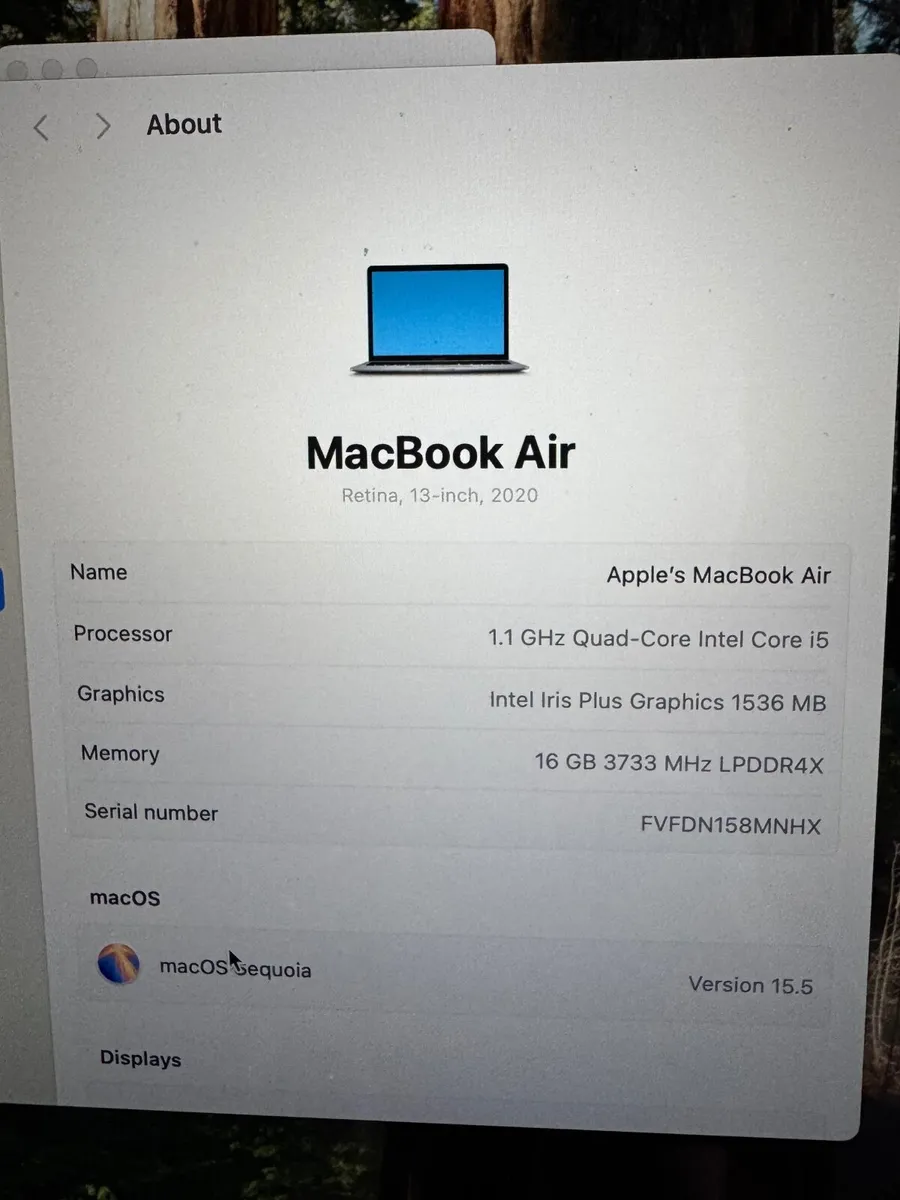 Apple MacBook Air Sequoia & JTECH Case - Image 3