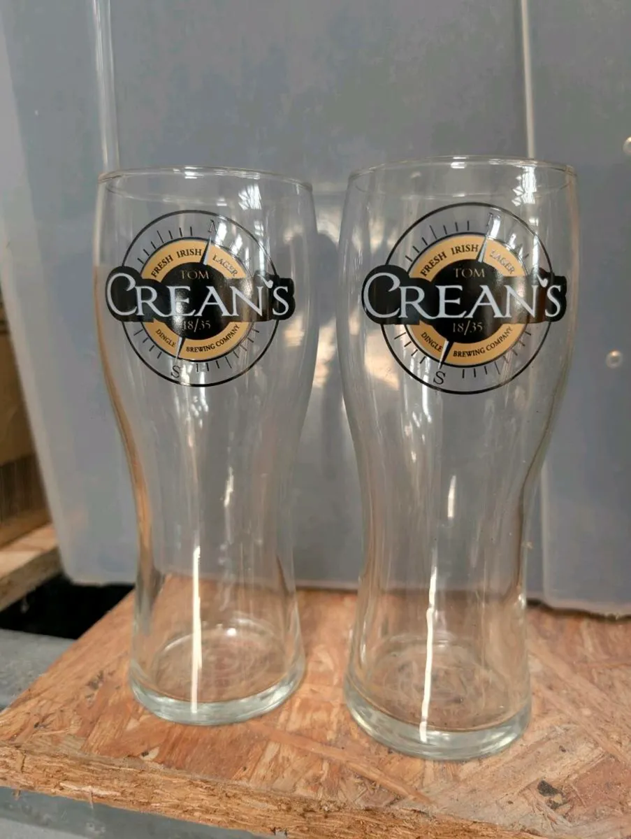 Tom Crean pint glass