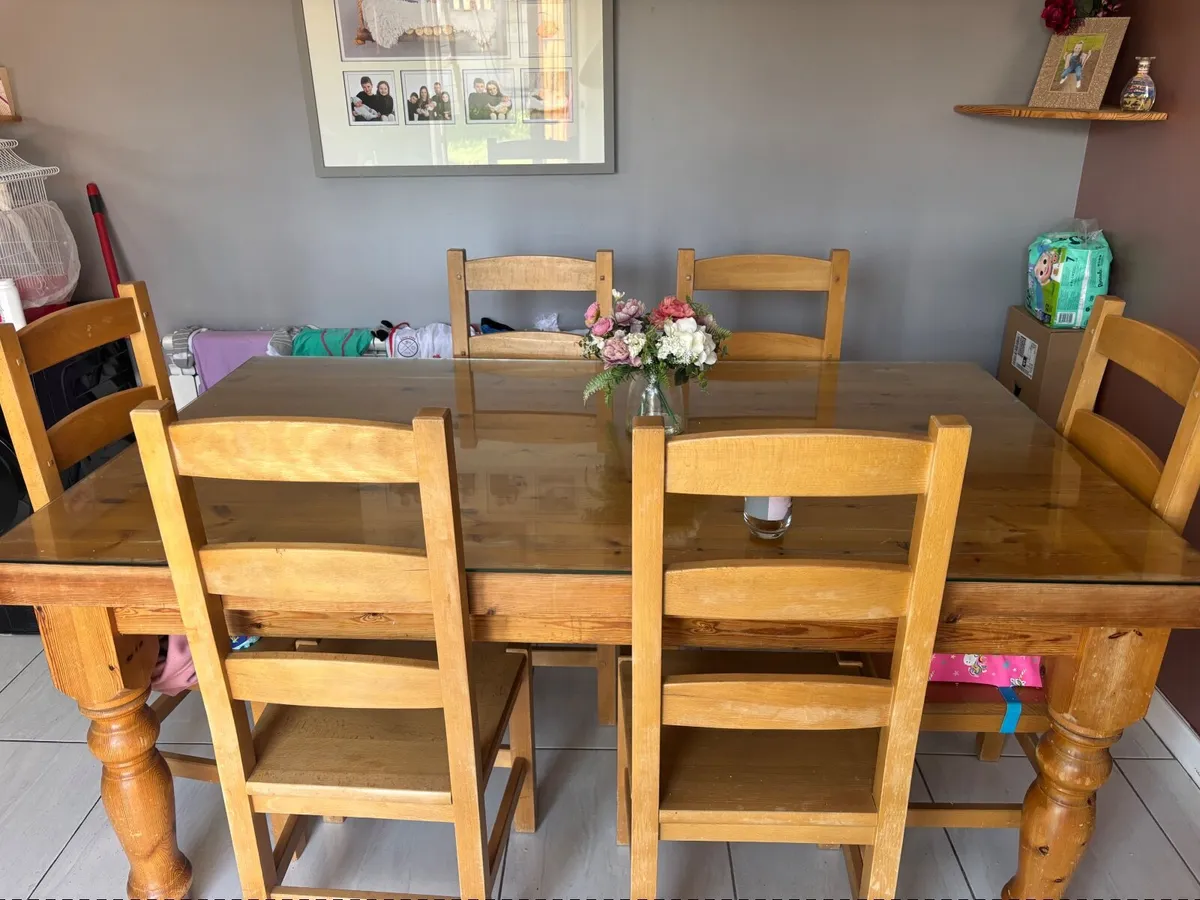 Table and chairs