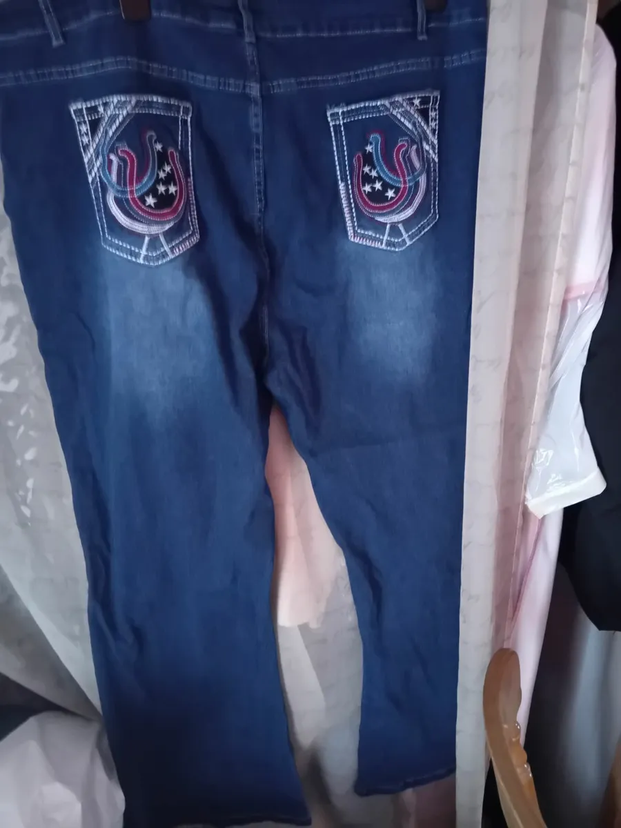 Women's cowboy jeans plus size - Image 2