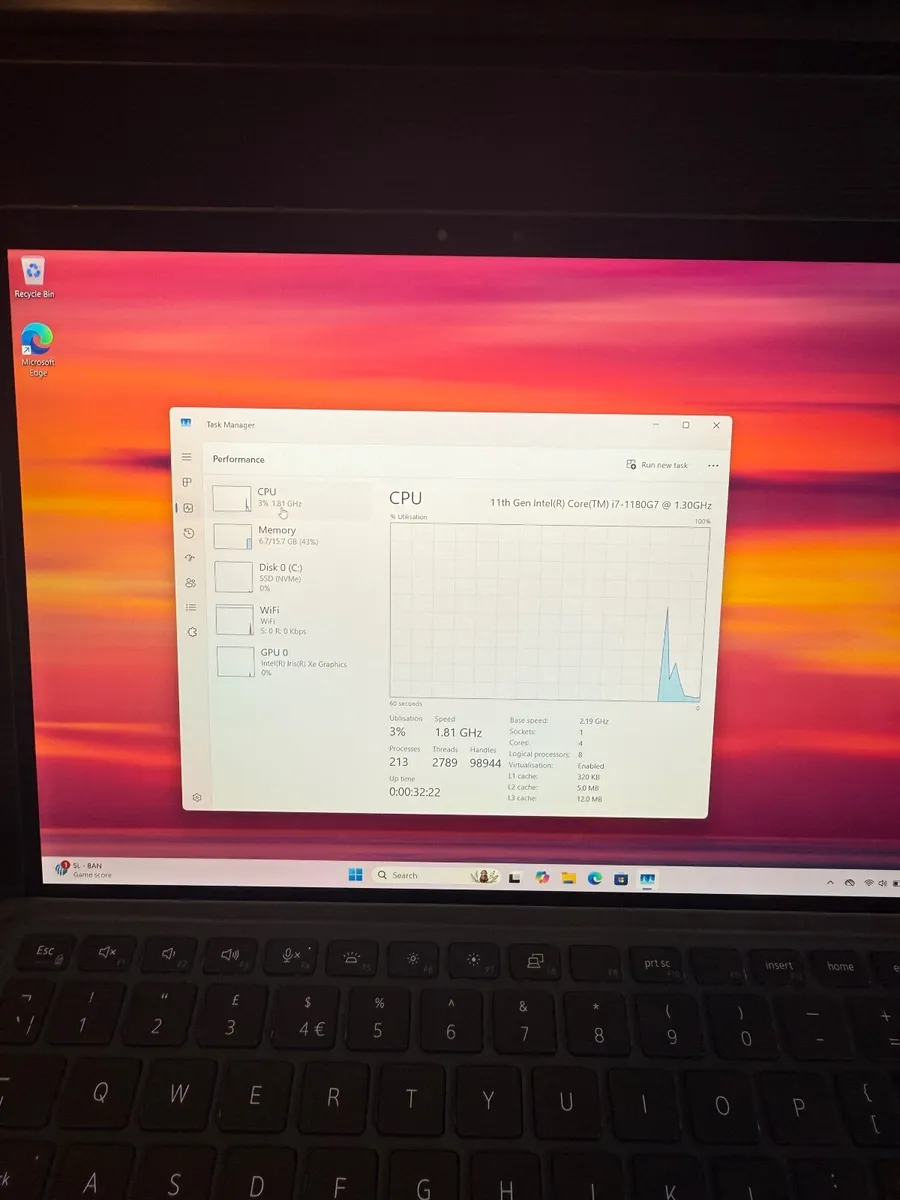 Dell Latitude 7320 Detachable Laptop i7/16GB/256GB - Image 3