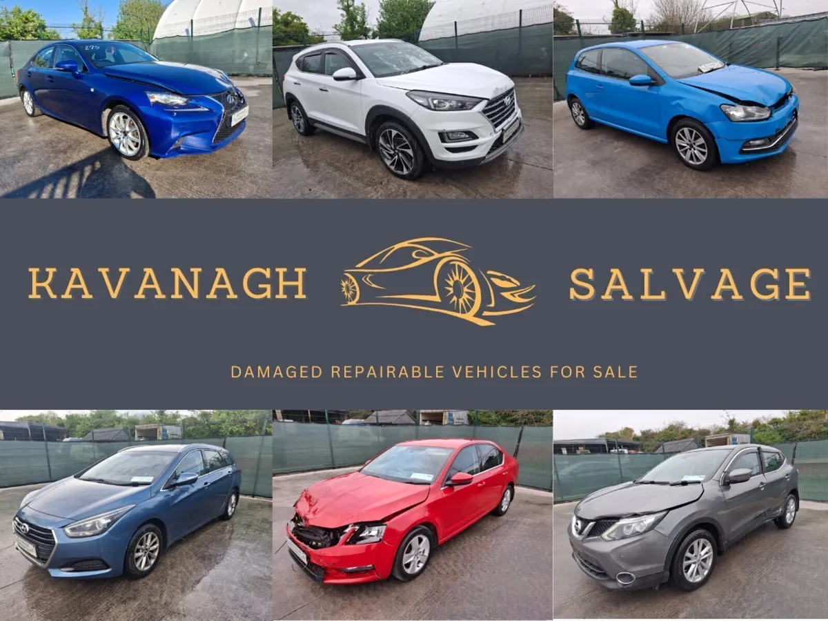 Ireland's LARGEST STOCK Of Damaged Repairable Cars - Image 1