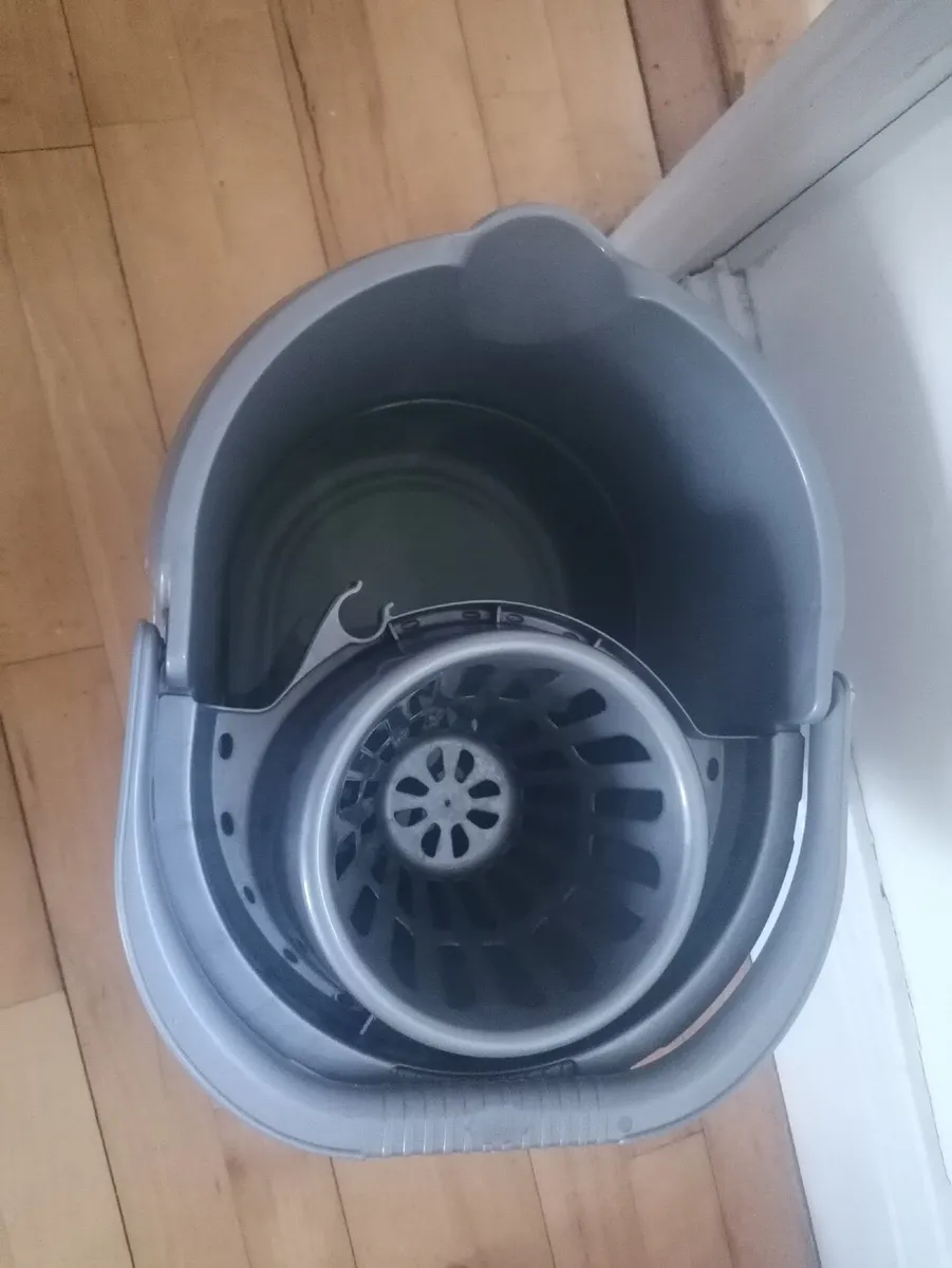 Bucket, telescopic handle and mop - Image 2