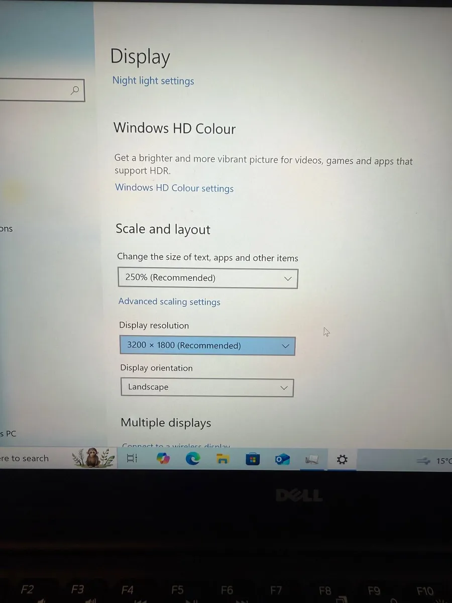 Dell XPS 9360 Laptop i5/8GB/256SSD/QHD - Image 2