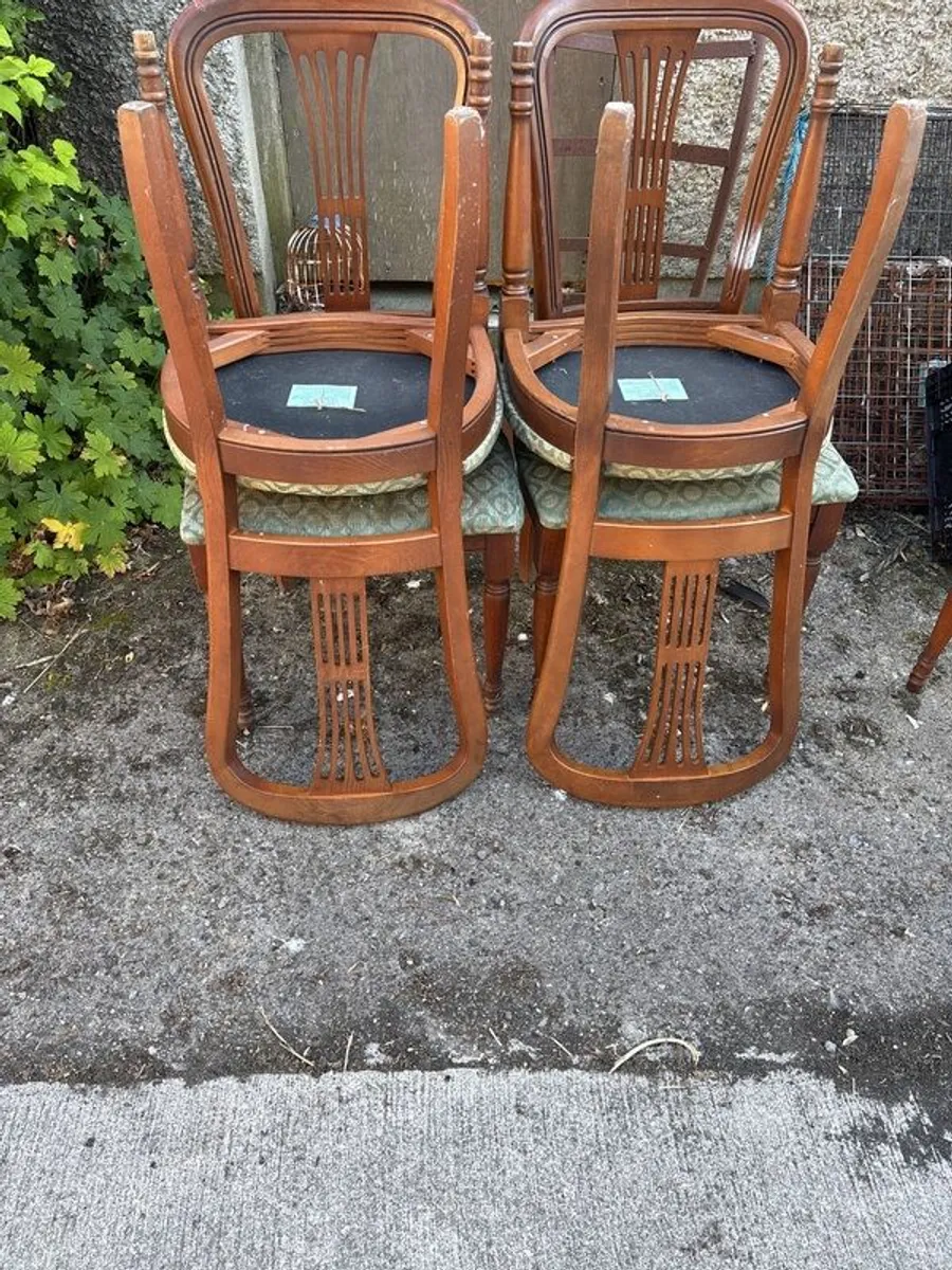old dining table - Image 3