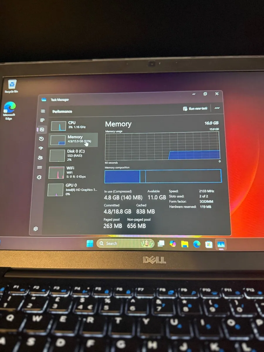 Dell Latitude 7480 Laptop i5/16GB/256SSD/FHD - Image 2