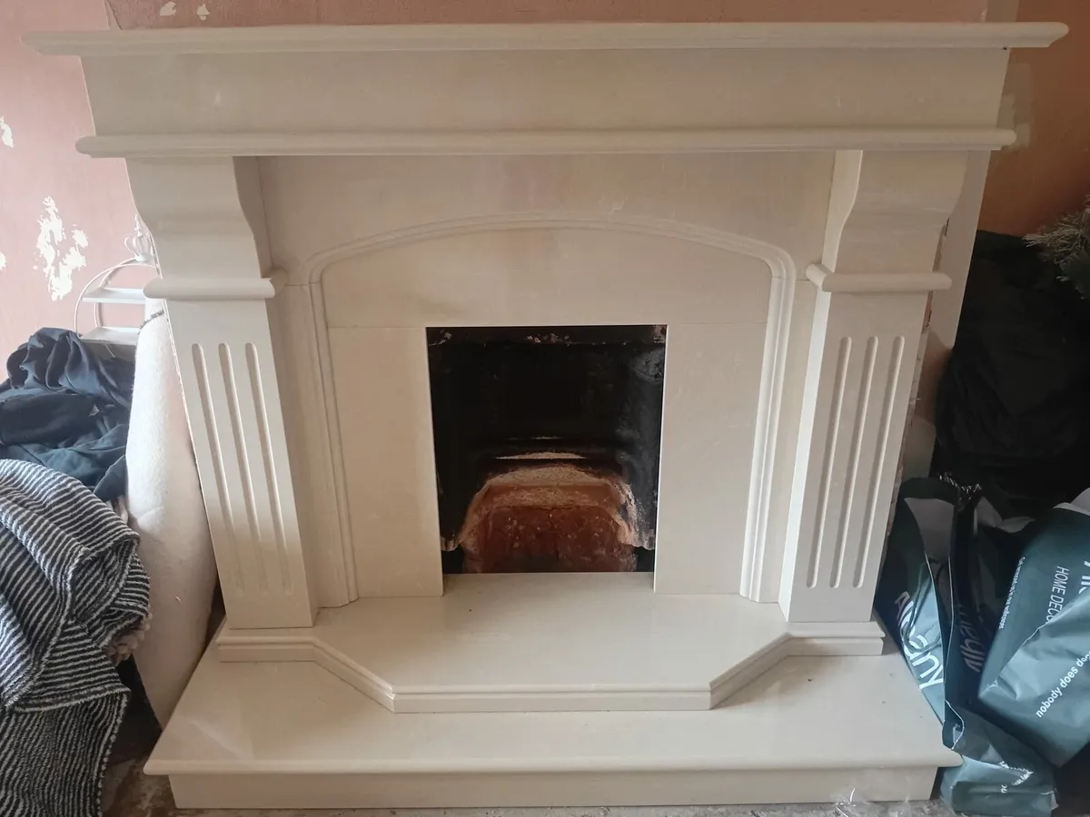 Marble fireplace - Image 1